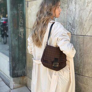 Vintage Fendi Zucca Handbag